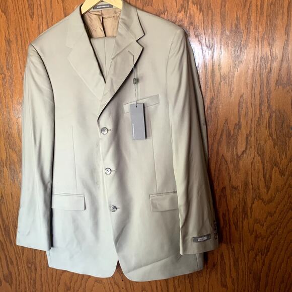Kenneth Cole Other - Kenneth Cole 2 Piece Tan Suit
